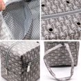 thumbnail image 4 of Bolsa de almacenamiento de hilo, bolsa de mano de hilo de 11,8 "aguja de tejer, bolsa de ovillos de hilo, ganchos de ganchillo, organizador de almacenamiento de hilo para proyecto", 4 of 5