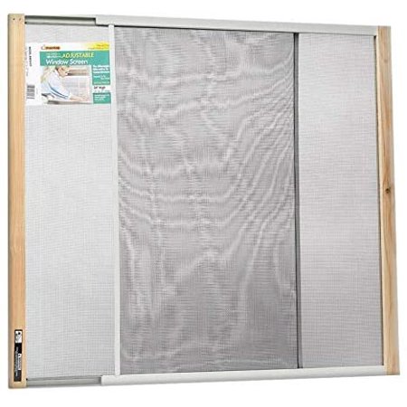 Frost King 21 To 37 in. W Steel Adjustable Window Screen