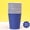 Bule2, variant on Markun Colorful Paper Cups for Kids – Heavy Duty Disposable Cups, DIY Craft Cups for Children