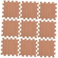 thumbnail image 5 of Soimiss 12Pcs Floor Tiles Interlocking Wood Grain Mats, 5 of 8