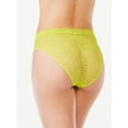 thumbnail image 3 of Sofia Intimates by Sofia Vergara Women's Geo Lace Hi Cut Cheeky, 3 of 6