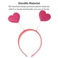 thumbnail image 3 of Diademas con purpurina en forma de corazón con resorte, accesorios antideslizantes para peinados, diademas, regalo de Navidad, adornos para boda Ropa, zapatos y accesorios Miscelánea cheque rosa Sonducket AP010383-04, 3 of 6