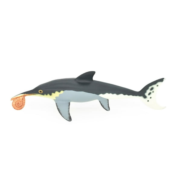 Helicoprion, Toy, Fish, Shark, Prehistoric, Very Realistic Rubber Figure, Model, Educational, Animal, Hand Painted Figurines, 8" CH034 BB74