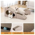 thumbnail image 4 of Rascador para gatos PAWZ Road, 2 en 1, grande, 72 cm, corrugado, 4 of 7