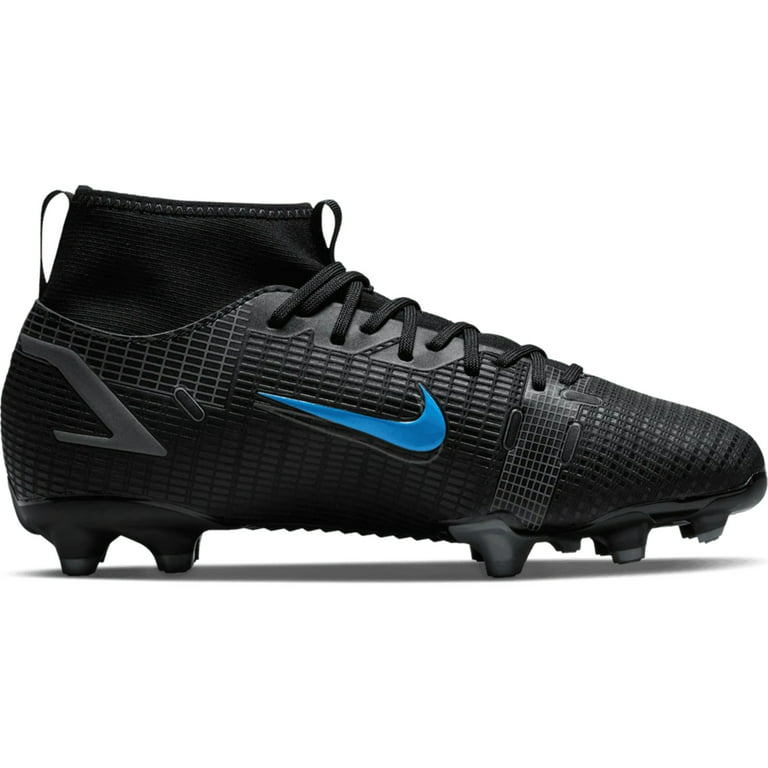 Nike Superfly 8 DF Academy FG Jr Shoes - Black/Iron Blue - Walmart.com