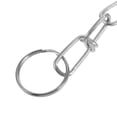 thumbnail image 3 of Phenofice 2Pcs Tow Hitch Pin Trailer Safety Pin Silver Locking Towing Hitch Clips For Outdoor Towing, 3 of 8