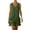 Army Green, variant on Dresses for Women Sleeveless V Neck Summer Dress Red S