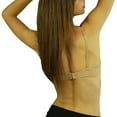 thumbnail image 2 of ToBeInStyle Women's U-Shape Plunge Demi Bra Push-Up Insert Pockets & Underwire, 2 of 3