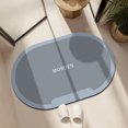 thumbnail image 5 of Alfombrilla de baño de barro de diatomeas súper absorbente, antideslizante, de secado rápido, suave y cómoda sensación de pie, fácil de limpiar, multiusos para cocina y entrada, 1 paquete, 5 of 5