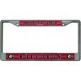 thumbnail image 1 of Georgia Bulldogs Glitter Chrome License Plate Frame, 1 of 1