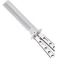 thumbnail image 4 of Foldable Practice Butterfly Style Knife Comb, 4 of 5