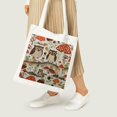 thumbnail image 5 of COMIO  Canvas Tote Bag Large Women Casual Shoulder Bag Handbag Reusable Beach Shopping Grocery Bag For Outdoors, 5 of 5