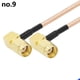 thumbnail image 3 of Cable adaptador con conector SMA macho a hembra, cable de extensión de antena, cable RF 0-6G, cable RG316, 3 of 5