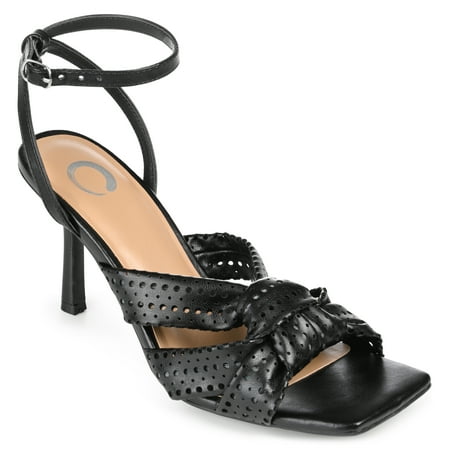 

Journee Collection Womens Naommi Tru Comfort Foam Open Toe Mid Stiletto Pumps