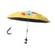 thumbnail image 4 of Parasol de cochecito de bebé, sombrilla de playa con abrazadera ajustable, parasol con protección solar. Amarillo, 4 of 8