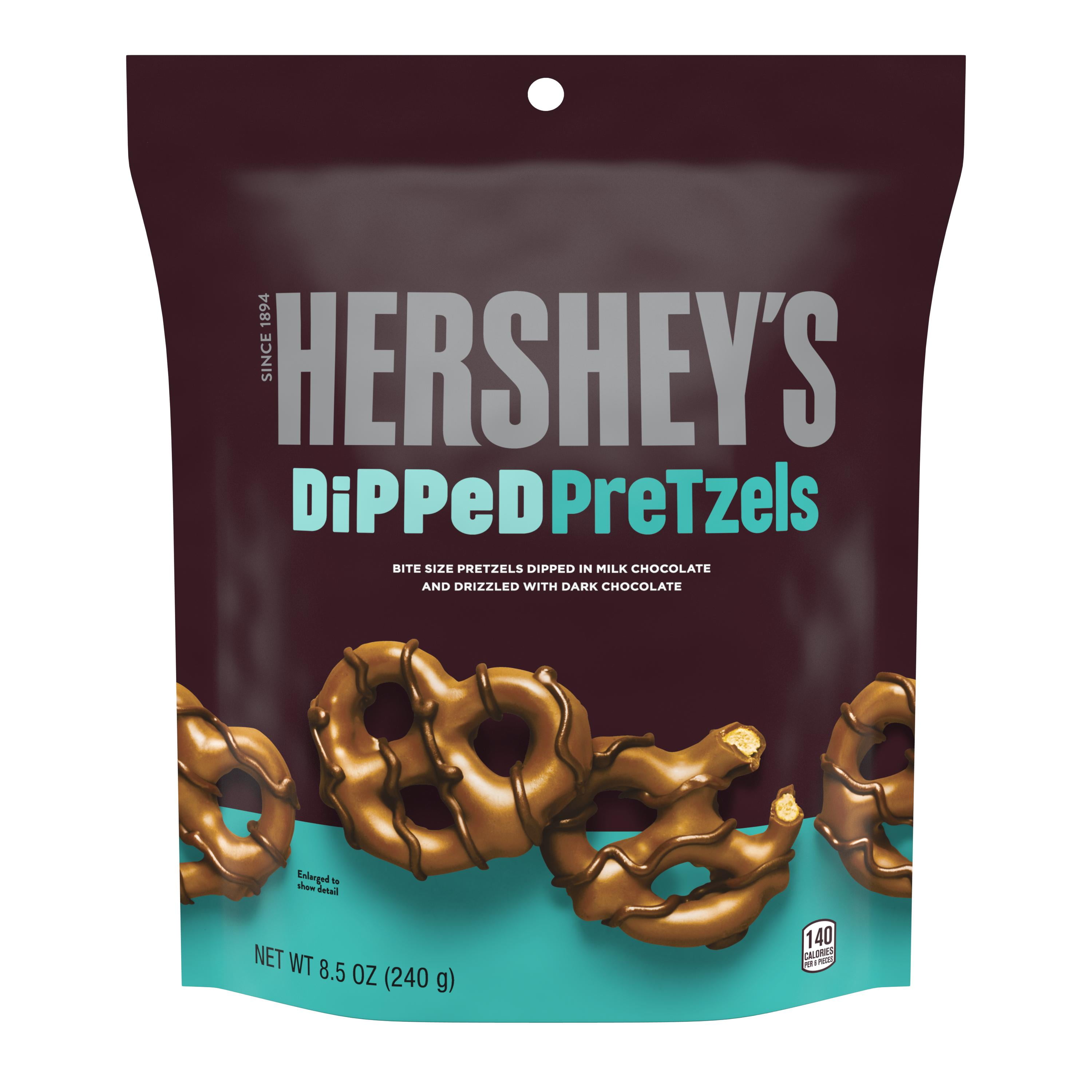 Hershey's, Milk Chocolate Dipped Pretzels, 8.5 Oz.
