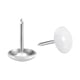 thumbnail image 1 of Uxcell 40Pack 11mmx17mm Clavos decorativos de cabeza redonda para tapicería, Blanco, 1 of 6