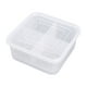 thumbnail image 2 of pstuiky Caja de almacenamiento con tapa para cuatro rodajas de jengibre verde y ajo. Ideal para conservar frutas y verduras en el refrigerador., 2 of 9