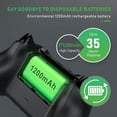 thumbnail image 3 of Xbox Controller Charging Station, Vivefox Xbox One Controller Charger with 2 x 1200mAh Rechargeable Battery Packs Compatible for Xbox One/One X/One S/Xbox One Elite Wireless Controllers - -, 3 of 7
