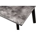 thumbnail image 2 of Topline Home Furnishing Granite Glass Table Top Dining Table, 2 of 4