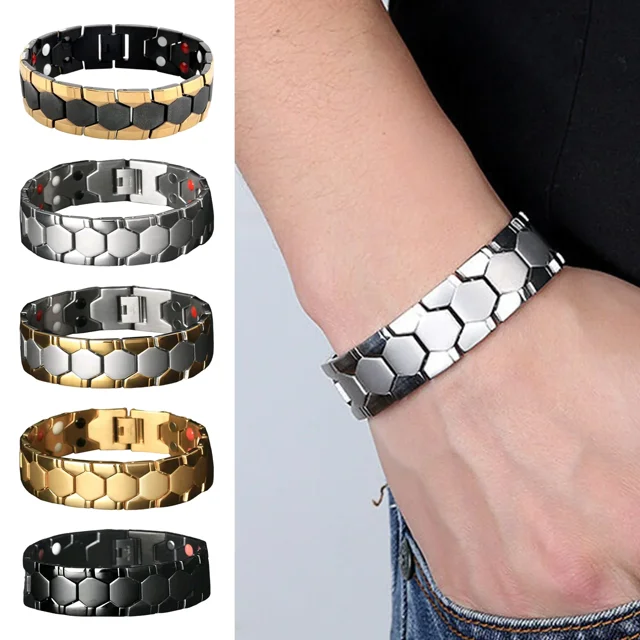Bracelet de Thérapie Design Détachable, Alliage Magnétique, 8.7 Po