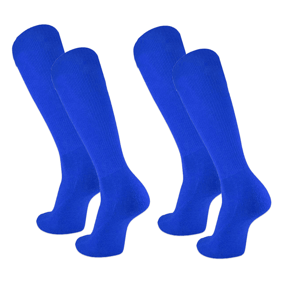 Easton Youth Baseball Socks, 2 Pair (Adult/Blue)