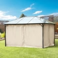 thumbnail image 3 of Canddidliike 9.84' x 13.1' Shade Sidewall Set with Hooks/C-Rings, Shade Sidewall for Outdoor, Beige, 3 of 16