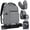 Grey, variant on Camera Bag Backpack Professional for DSLR SLR Mirrorless Camera Waterproof Laptop Back Pack 14 Inch with Rain Cover Anti Theft Travel Case Large Capacity Photography Backpack Pink