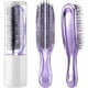 thumbnail image 1 of wonima11 Detangling Brush for Women Girls - Detangler Hair Brush for Straight Long Wet Dry Hair, 572 Soft Bristles Scalp Brush, Purple, 1 of 1