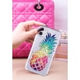 thumbnail image 3 of FINCIBO Soft TPU Clear Case Slim Protective Cover for Apple iPhone 11 6.1" 2019, Colorful Pineapple, 3 of 4