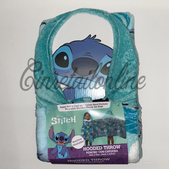 Stitch kid hooded Blanket