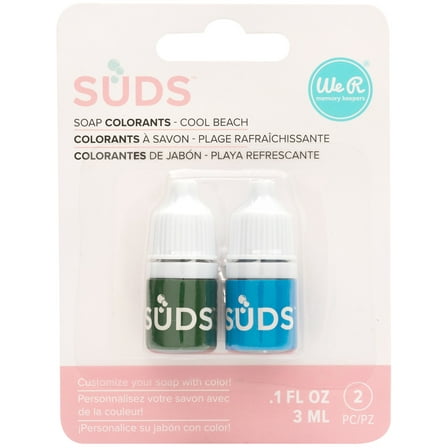 We R Memory Keepers Suds Colorant 2/Pkg-Cool Beach