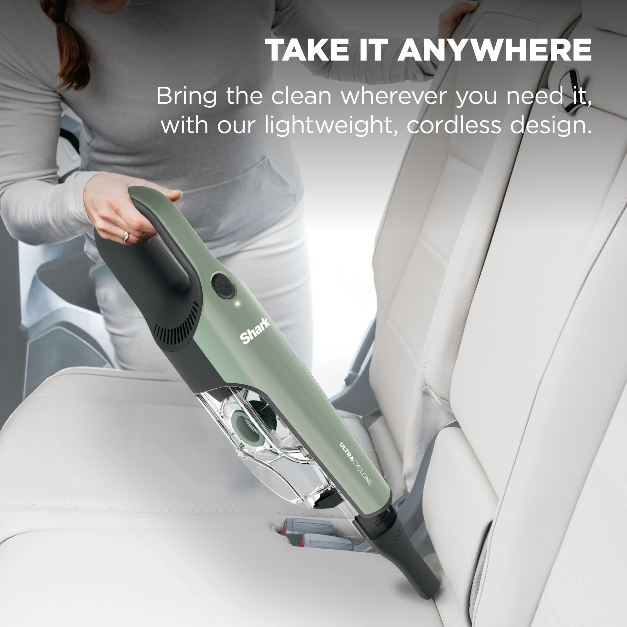 Shark UltraCyclone Handheld Vacuum, Above-Floor Cleaning, Dual Cyclonic Suction, XL Dust Cup, CH901