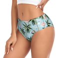 thumbnail image 2 of Balery Flamingos And Palms Ropa Interior de Algodón para Mujer con Dibujo – Braguitas Cómodas y Elásticas, Estilo Clásico-XX-Large, 2 of 6