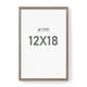 thumbnail image 1 of Marco de fotos TONES FRAME DESIGN 12x18 chapado en madera de roble macizo, 1 of 8