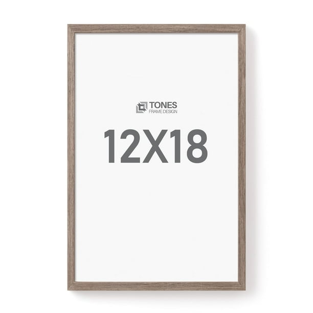 Marco de fotos TONES FRAME DESIGN 12x18 chapado en madera de roble macizo