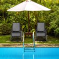 thumbnail image 4 of Costway 2 Pcs Chaise Zéro Gravité Surdimensionnée Pliable Noire, 4 of 10