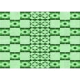 thumbnail image 1 of Ahgly Company Machine Washable Indoor Rectangle Transitional Light Green Area Rugs, 4' x 6', 1 of 7