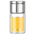 thumbnail image 2 of karymi Tasse à Thé Portable Mini pour Bureau, Double Verre, Cadeau pour Femmes, Liquidation, 2 of 2