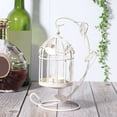 thumbnail image 3 of Cage Candlestick,Innovative Iron Leaves Hollow Home Decoration Candlestick Next-Gen Design, 3 of 8