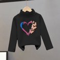 thumbnail image 3 of Iyufng Girls Sweatshirts,Fleece Graphic Cotton Crewneck Pullover Sweatshirt for Girls,Children's Hoodie with Plush and Thick High Neck Hoodless Sweatshirts,Teen Girls Sweatshirts, 3 of 3