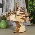 thumbnail image 5 of Music Park 3D Wooden Puzzles Moving Castle Music Box Kits Castle Building Model DIY Crafts Birthday Gift for Women, 5 of 7