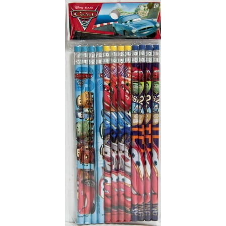 Party Favors Disney Pixar Cars 3 24 Wood Pencils Pack