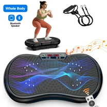 LNOW Full Body Vibration Plate Exercise Machine for Lymphatic Drainage Weight Loss, Bluetooth with Message Pedals, Workout Vibration Platform for Home Fitness 400lbs
