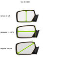 thumbnail image 5 of Fits 95-98 Odyssey, 96-99 Oasis, Right Passenger Convex Replacement Mirror Glass Lens, 5 of 6