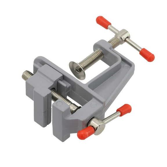 Mini Bench Vise Muliti-Funcational Aluminum Miniature Small Jewelers Hobby Clamp On Table Flat Pliers Tool Vice, A