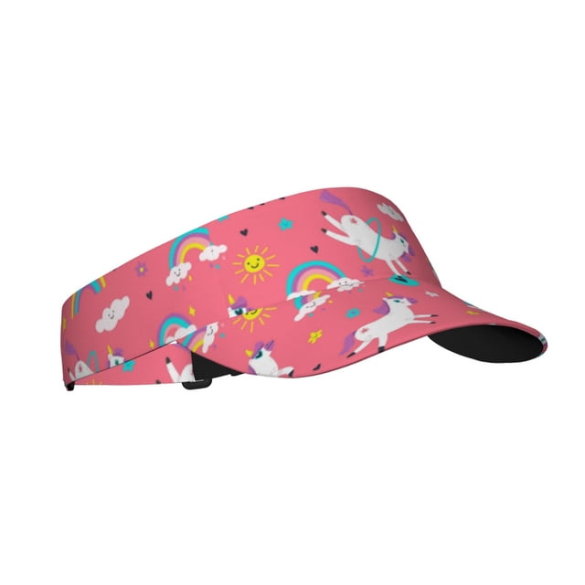 Balery Yoga Unicorn Gorra deportiva con visera ajustable para mujer y hombre (talla única)