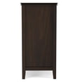 thumbnail image 5 of Simpli Home Artisan 53 inch Wide Solid Wood Tall TV Stand in Dark Chestnut Brown For TVs up to 60 inches, 5 of 13