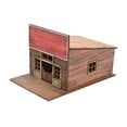 thumbnail image 3 of TISHITA City Building Model Kit 1/72, Micro Landscape, Untreated, DIY, Paintable, Easy Assembly, Miniature Scene Model, Landscape Layout Bar, 3 of 8