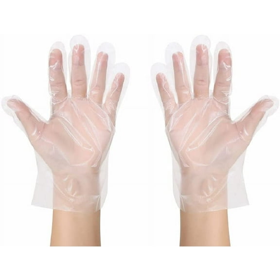 Polyethylene Professional Grade Powder Free Clear Gloves 200 Pack (Small)